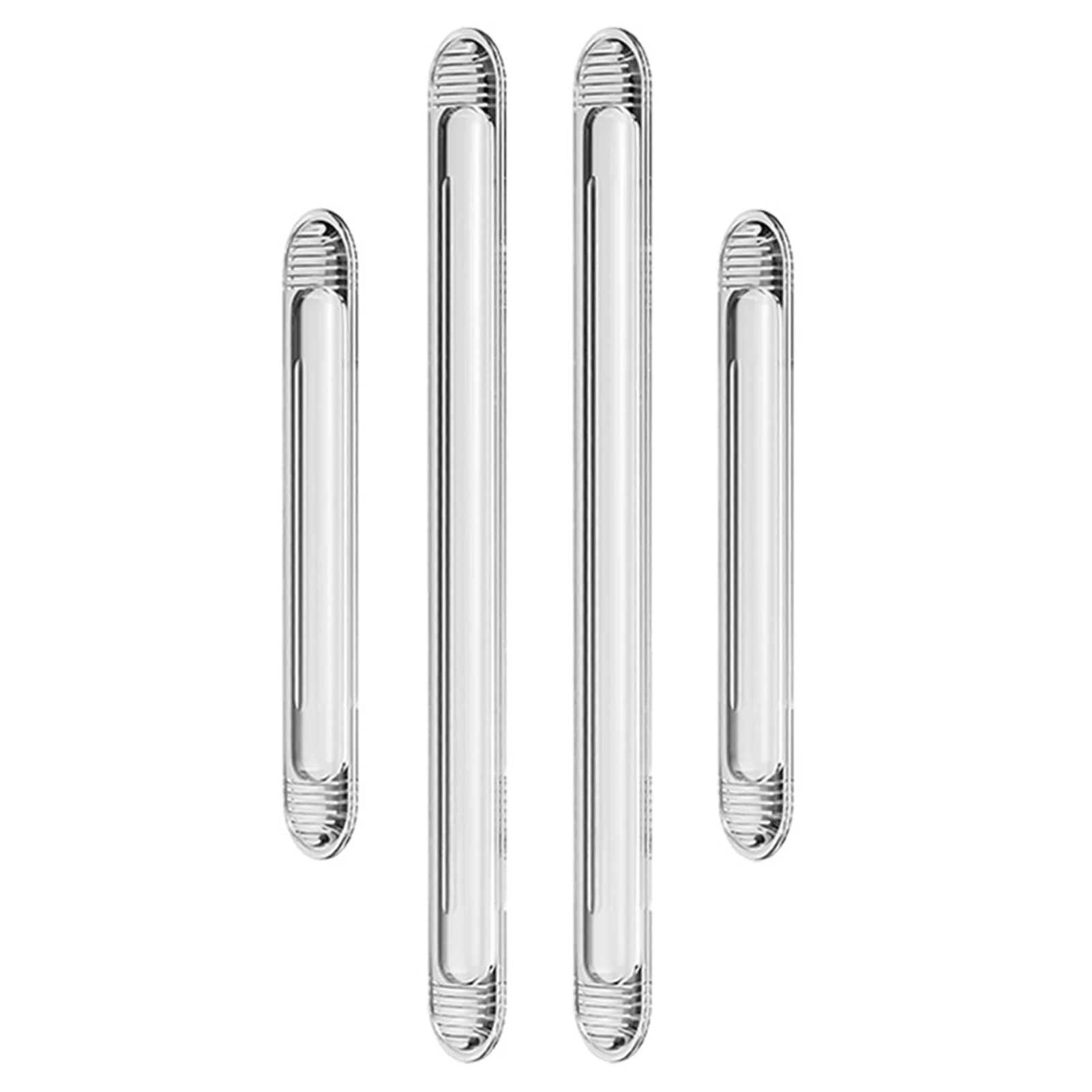 

4pcs Furniture Bumper Toilet Lid For Cabinet Home Office Drawer Wall Protector Easy Use Self Adhesive Clear Car Crafts