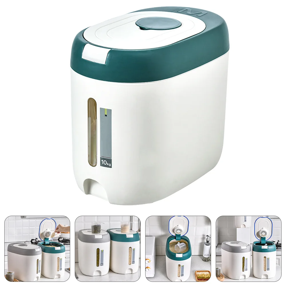 

1pc Multi-use Rice Storage Container Airtight Rice Bin Moisture-proof Flour Storage Box