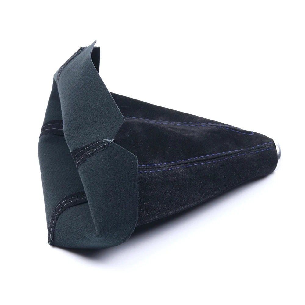 JDM стильный замшевый кожаный рычаг переключения передач Чехол для рычага