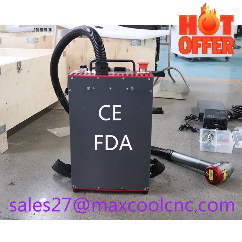 200 Вт 300 портативный импульсный лазерный очиститель металлической ржавчины