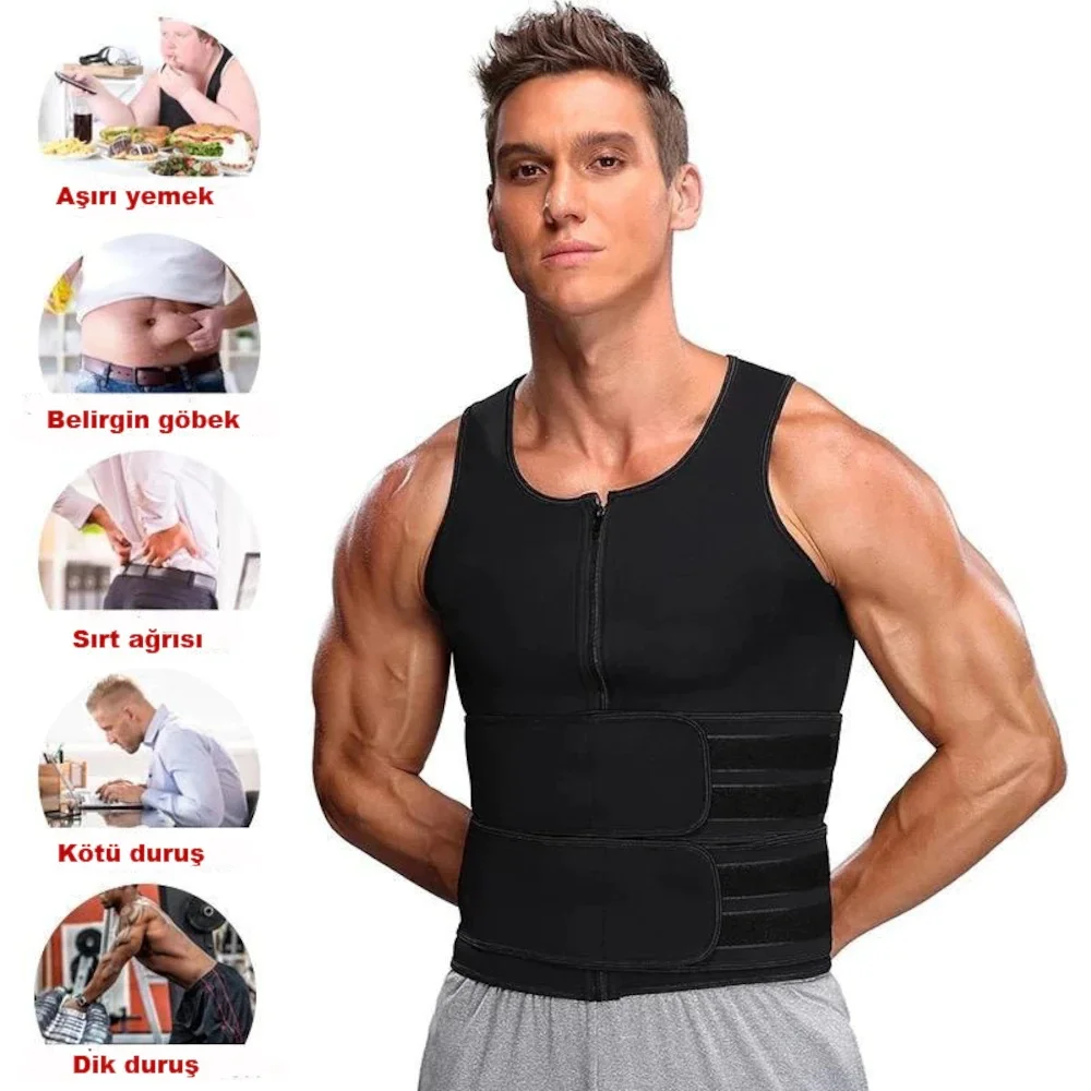 Men's Fat Burning Vest-Corset