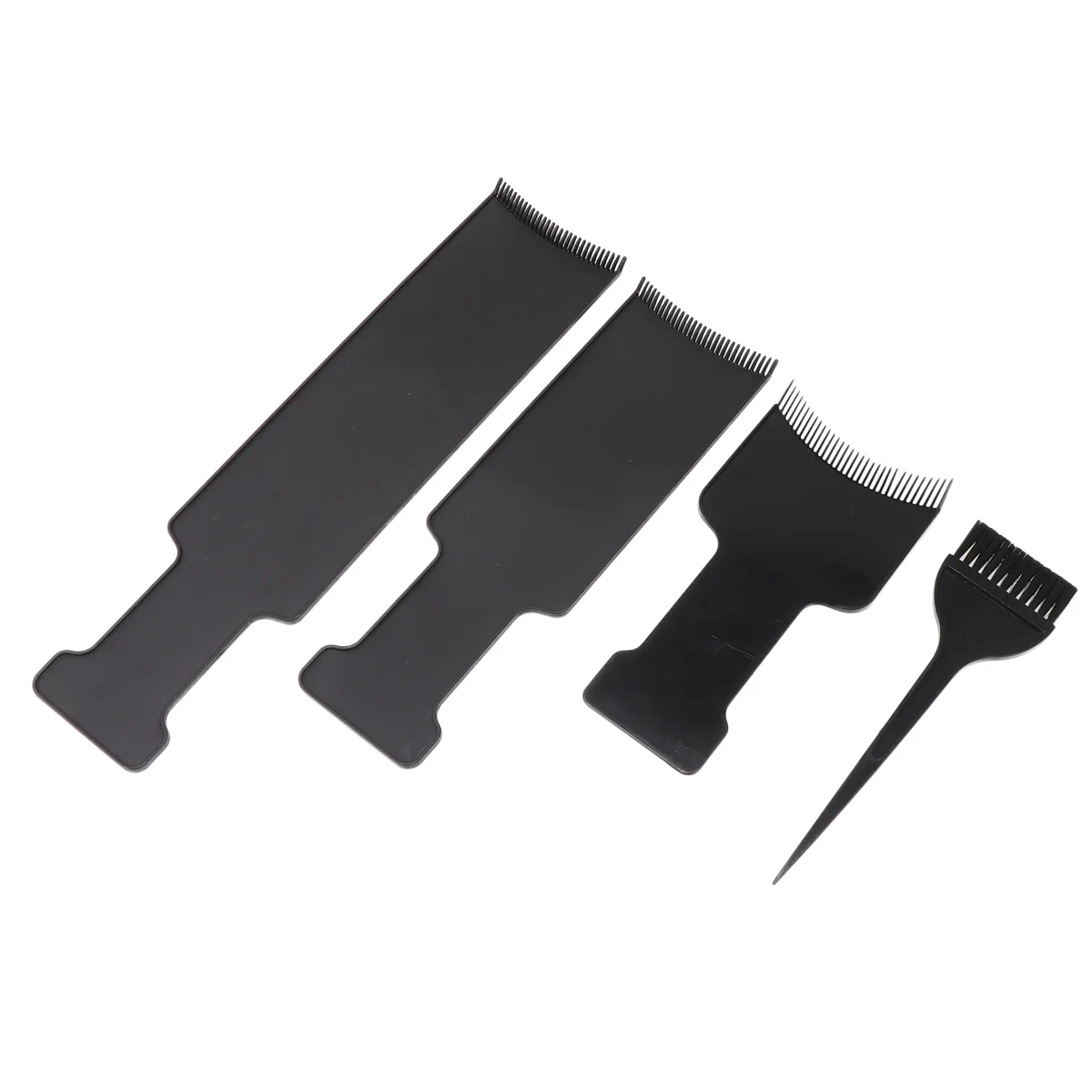 

4PCS Hairdressing Tools Hair Highlights Board Hair Coloring Brush Hair Salon Supplies Dye
