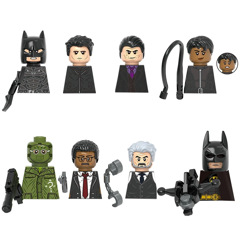 Супергеройские строительные блоки Диана Принс Чита Стив Тревор Барбара Минерья Арес Кирпичи Маленькая мультяшная штуковина Собрать фигурки на.