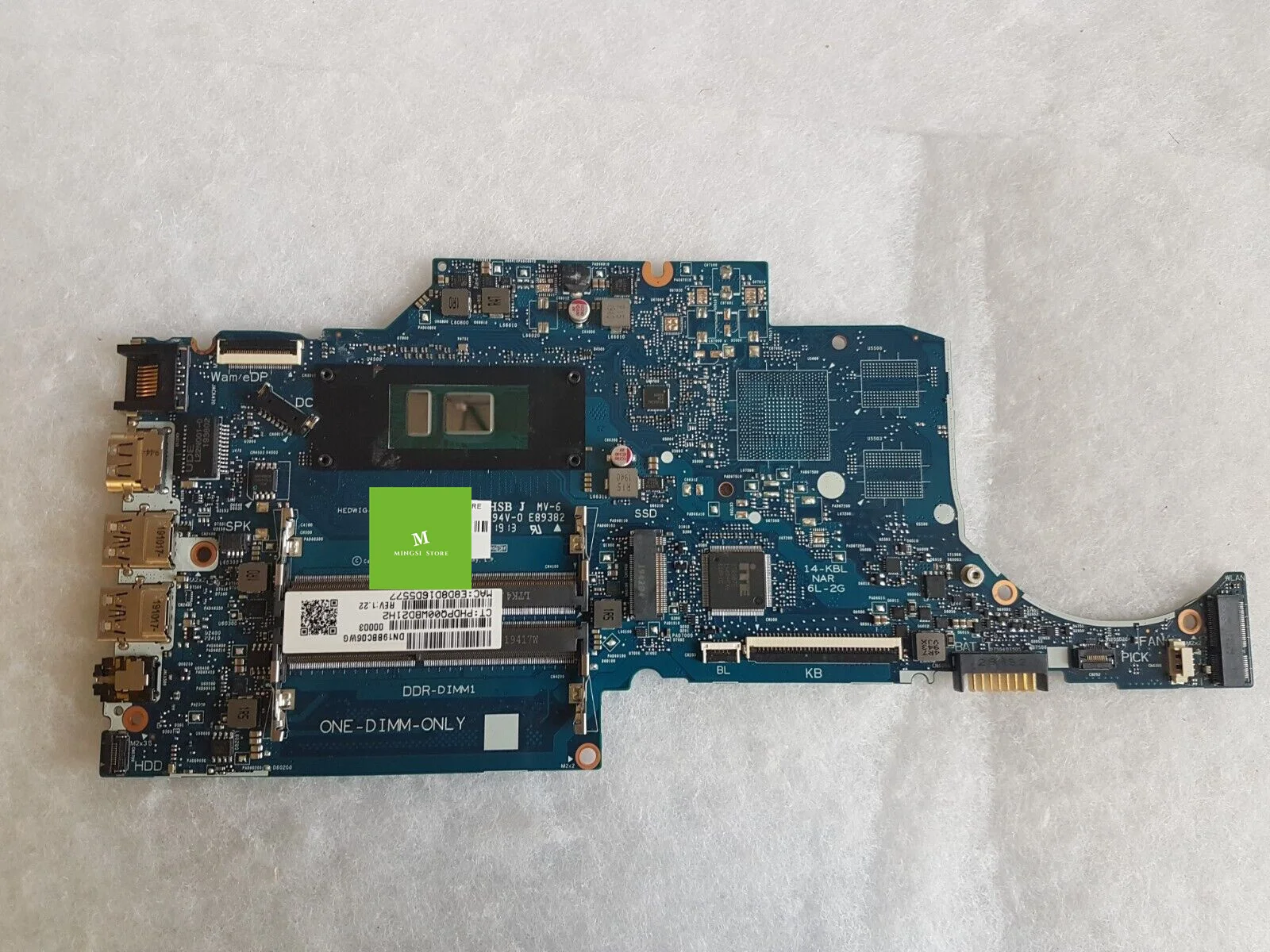 

Для HP 14-CF 14s-CF материнская плата UMA i3-7020U WIN L24459-601