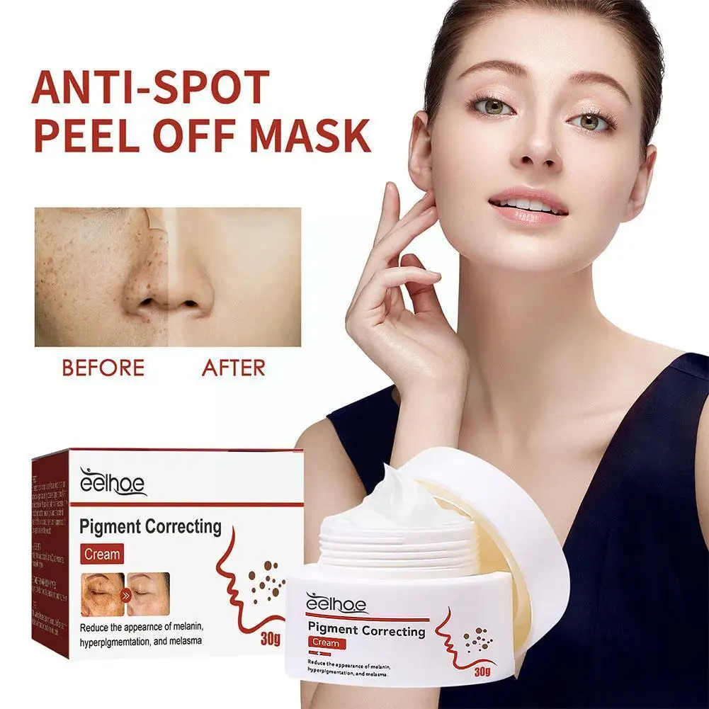 

Крем с пигментом для осветления и коррекции кожи лица, нежный уход за кожей для чувствительной кожи, увлажняющий крем для лица в темноте Spo R5V1