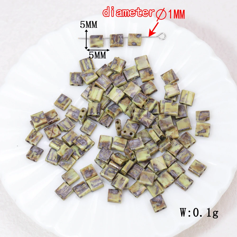 Фото Cordial Design 100g≈1000Pcs 5*5MM Богемная хрустальная бусина/ручная работа/чееское стекло/фурнитура и компоненты для ювелирных изделий/квадратная форма # 18483 №3