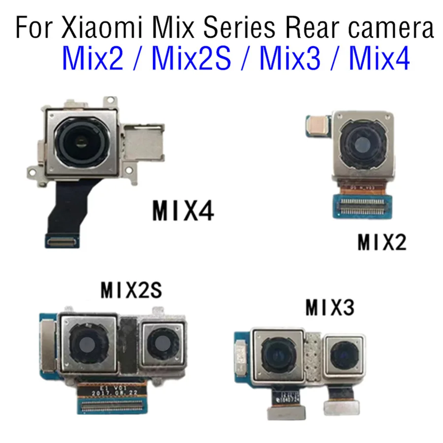 

Front Rear Back Camera For Xiaomi Mi Mix 2 2s 3 Mix2 Mix2s Mix3 Mix4 Main Facing Camera Module Flex Replacement Spare Parts