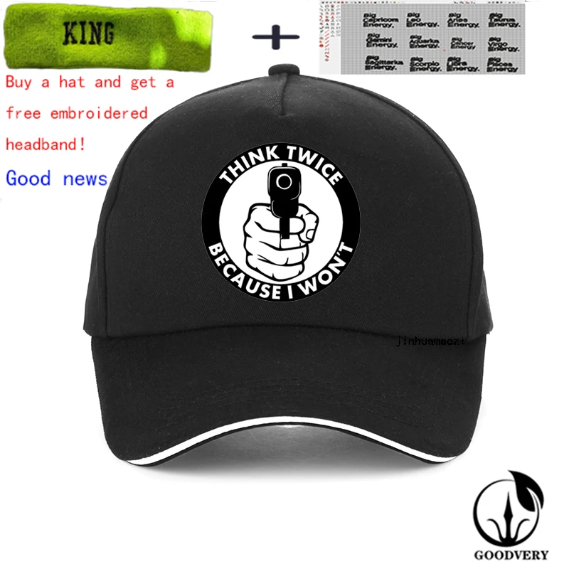 

Think Twice Why I don't Baseball cap fashion Unisex printing 100% Cotton Father hat bone adjustable women Men snapback hats