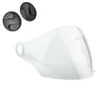Прозрачный Кристальный козырек для шлема Pro Tork New Liberty 3 New Atomic Zeus 202Fb Taurus Joy23 + Боковая кнопка для ремонта