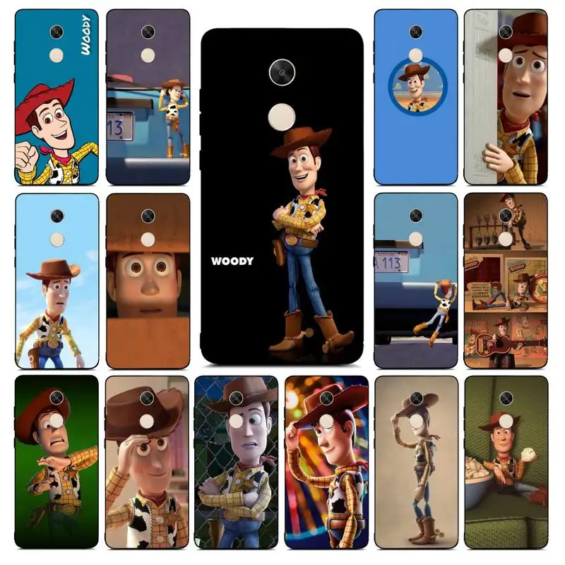 

Disney Woody Phone Case for Redmi Note 8 7 9 4 6 pro max T X 5A 3 10 lite pro