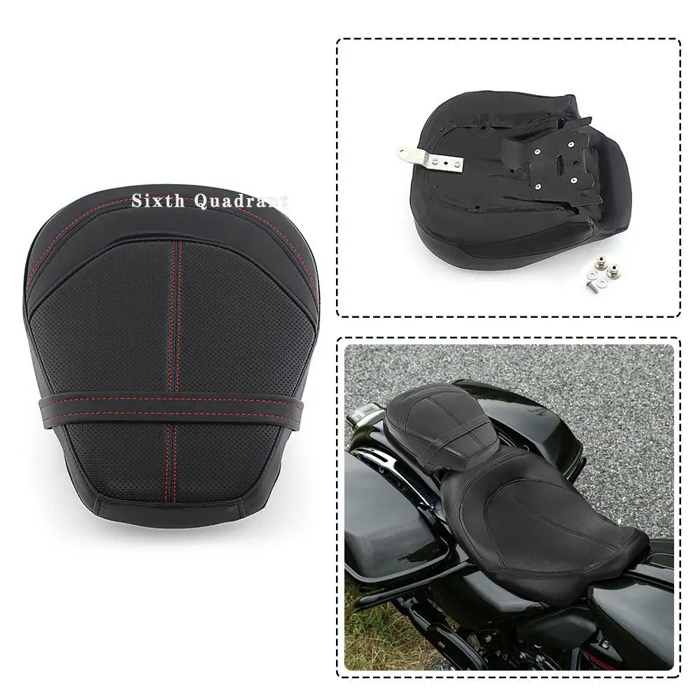 

Подушка для заднего сиденья мотоцикла пассажирские подушки для седла для Harley Touring CVO Street Glide Road King Special Classic 2009-UP