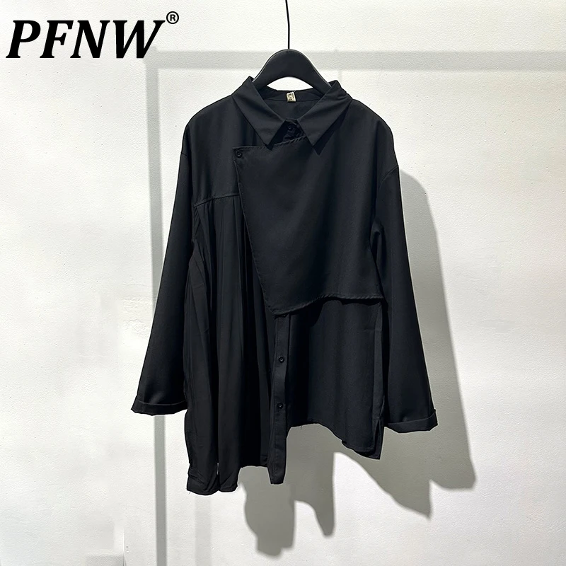 

PFNW летние новые мужские оригинальные нестандартные блузки, японская Лоскутная одежда, топы для Pioneer Techwear 12Z1451
