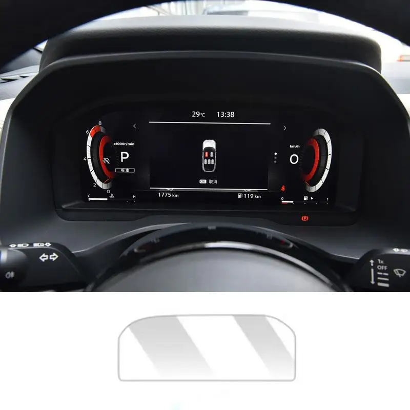 

Защитная пленка из закаленного стекла для Nissan Qashqai J12 III e-POWER 2023, пленка против царапин на приборной панели автомобиля