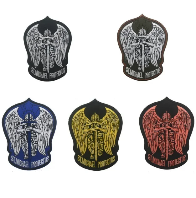Патч святого Михаила для защиты США искусственная петля религиозная фигурка