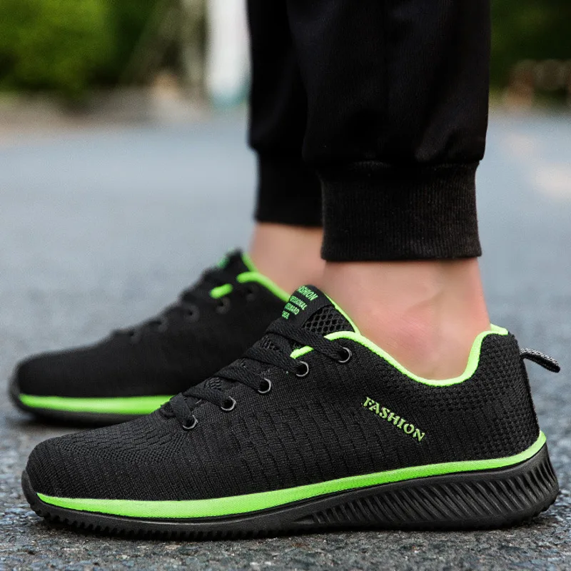 Кроссовки мужские с низким вырезом дышащие сетчатые Повседневная легкая обувь