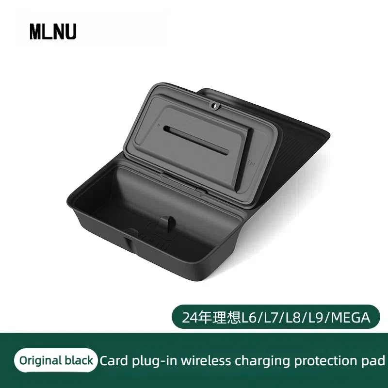 

Для Li Auto Lixiang L9/L8/L7/L6 2022-2025 Беспроводная зарядная панель Противоскользящий коврик OEM Цветной слот для ключей Магнитная крышка Автомобильные аксессуары