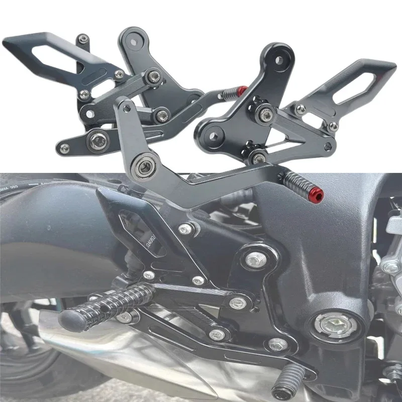 Фото Регулируемая задняя подставка для ног мотоцикла для 675SR-R 675SRR 675 SR №1