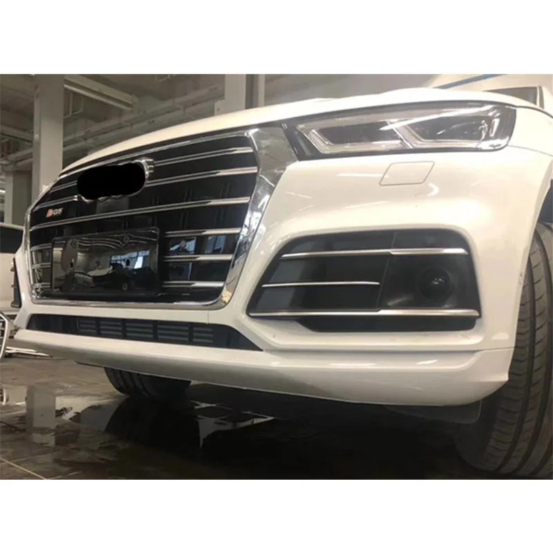 Решетка переднего бампера автомобиля накладка на противотуманную фару рамка для