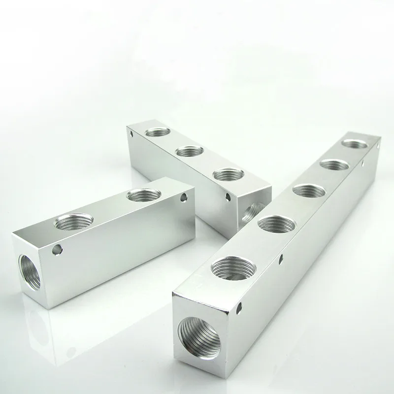 Разветвитель для пневматического коллектора, с внутренней резьбой 1/2 дюйма, 27x36 мм, 2-10 портов, 4-12 портов