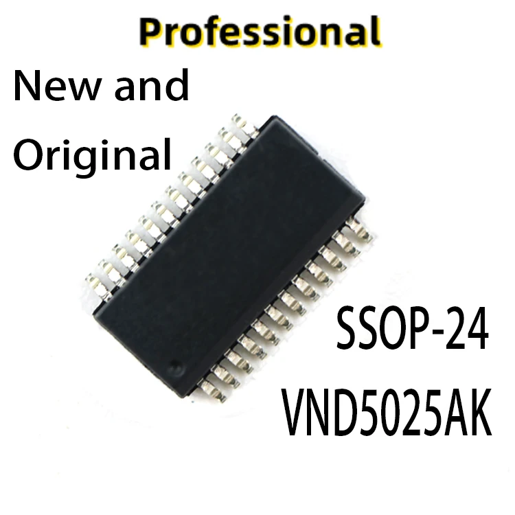 

5 шт. новые и оригинальные VND5025 SSOP24 VND5025AK