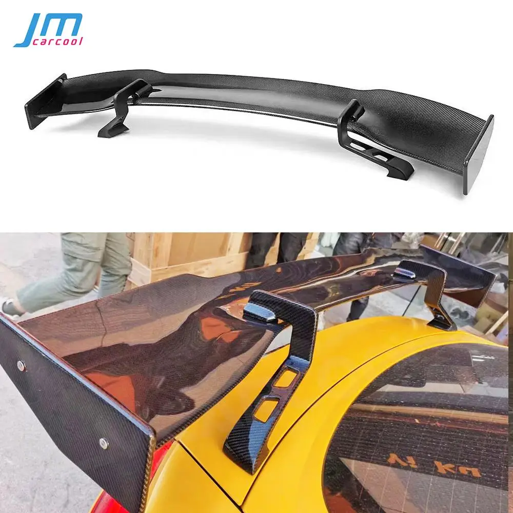 

Carbon Fiber/FRP Prime Black Car Rear Trunk Boot Spoiler Lip Wings Accessorise for Audi TT RS R8 A3 A4 A5 A6 A7