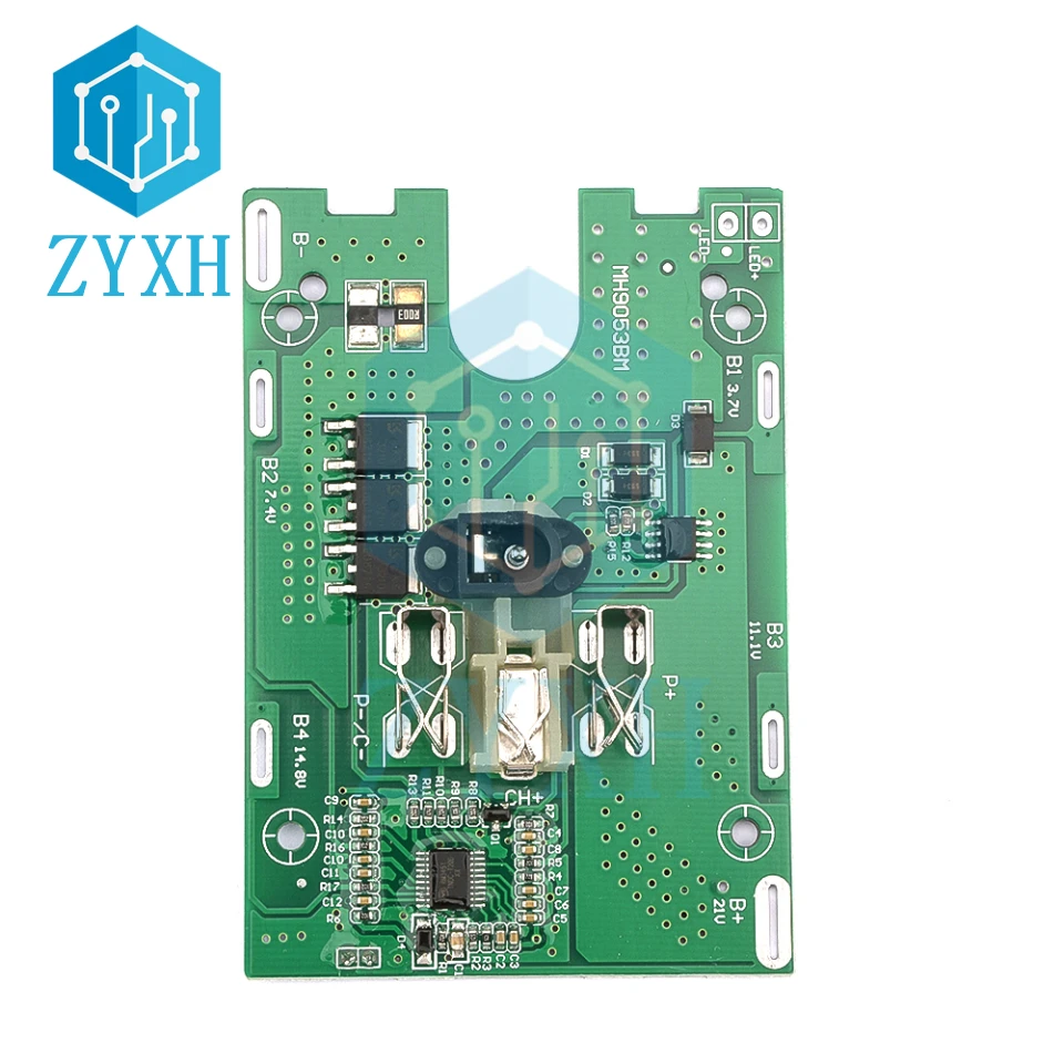 

BMS 5S 18V 21V 20A Li-ion Lithium 18650 Lipo Cell Battery Pack Charging Protection Board with NTC For Electric Drill
