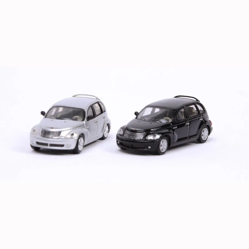 

Resin 1:87 Scale Chrysler PT Crusier Station Wagon Car Model Gray Black Adult Classic Collection Static Display Ornament
