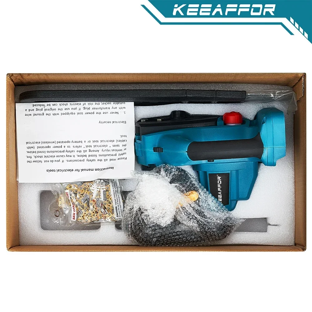 KEEAFFOR 7980 Вт электрическая цепная пила 16-дюймовая бесщеточная резка
