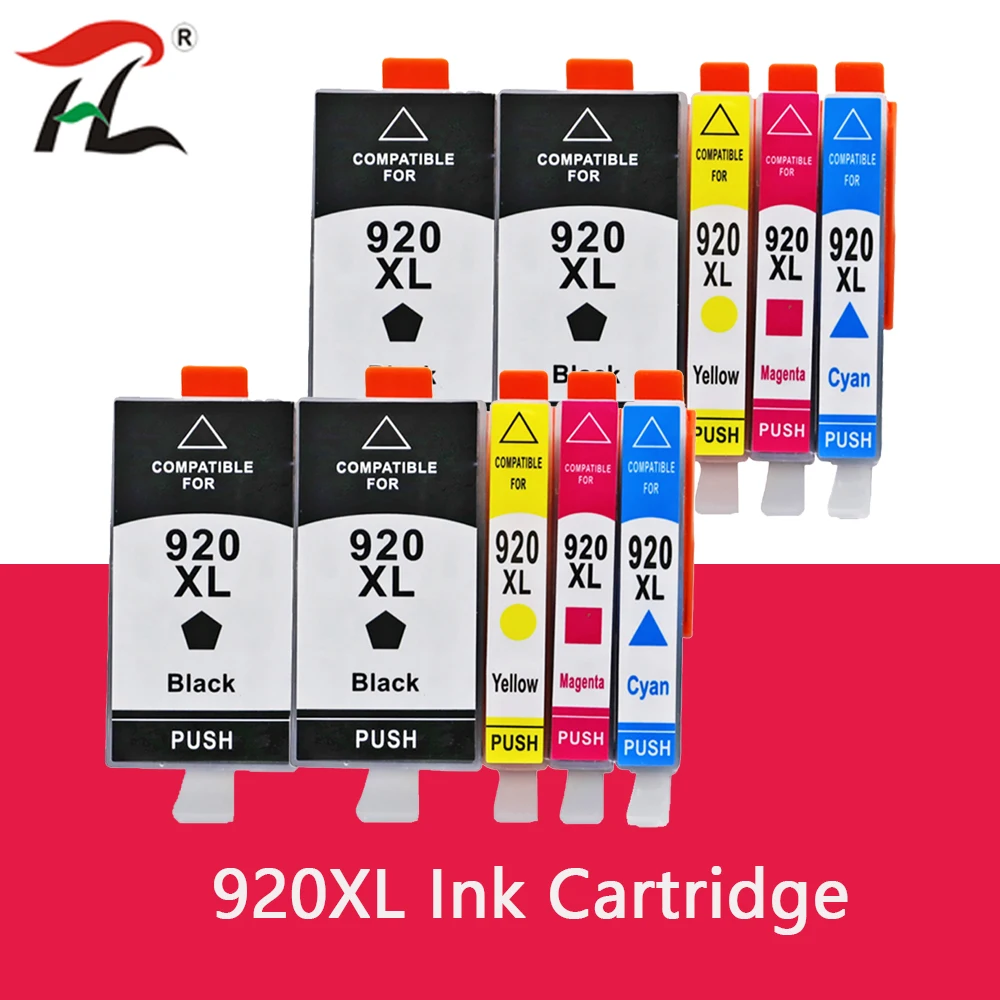 

920XL совместимый чернильный картридж для HP 920XL 920 hp 920 hp 920 для hp Officejet 6500 6500A 6000 7000 7500 7500A принтер с чипом