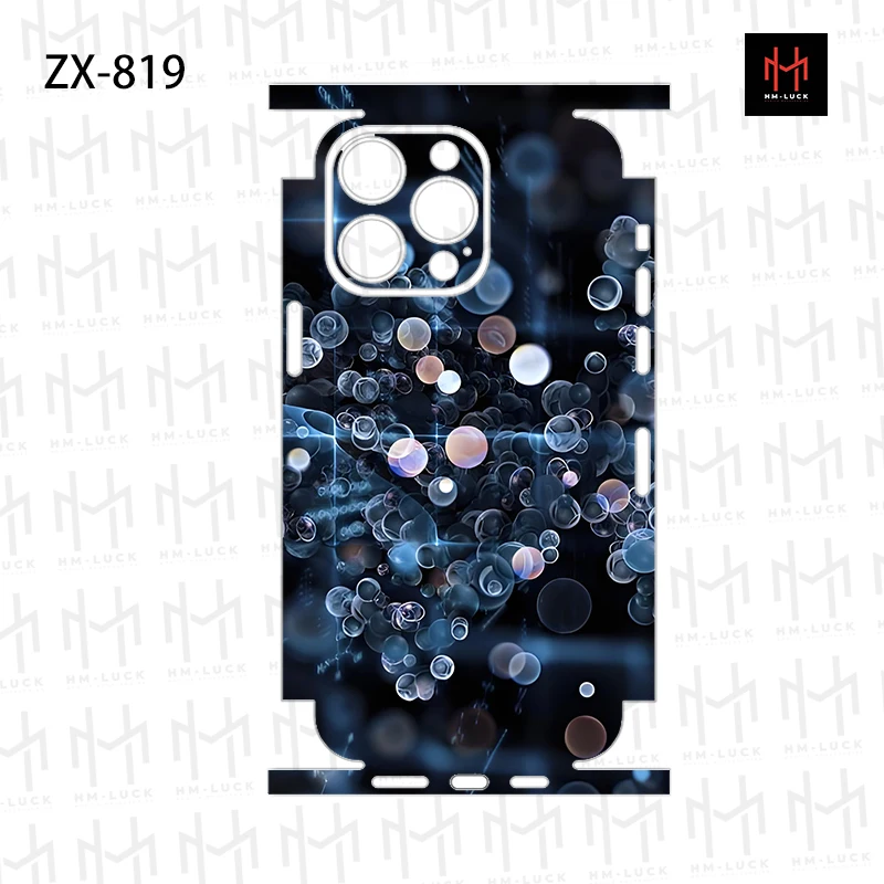 Красочная наклейка 3M для iPhone 15 14 13 12 11 Pro XS Max XR мягкая защитная пленка задней