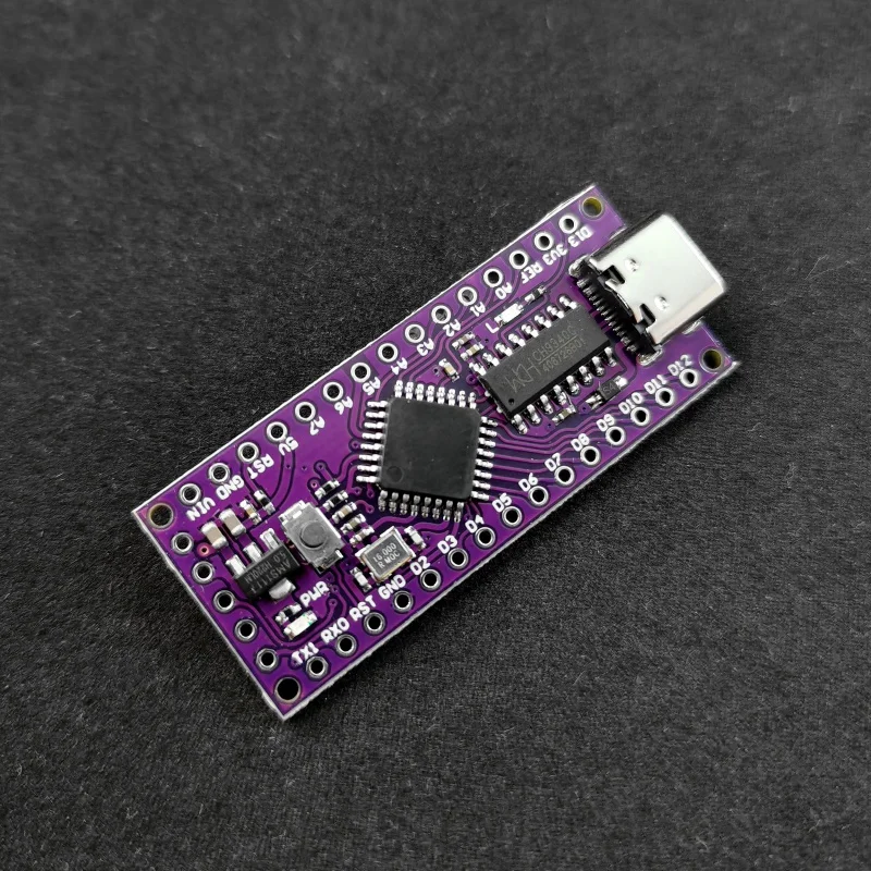 LGT8F328P LQFP32 MiniEVB с кристаллами заменяет Nano V3.0 ATMeag328P CH9340C/CH340C SOP16 USB-драйвер Type-C Интерфейс [Фабрика]