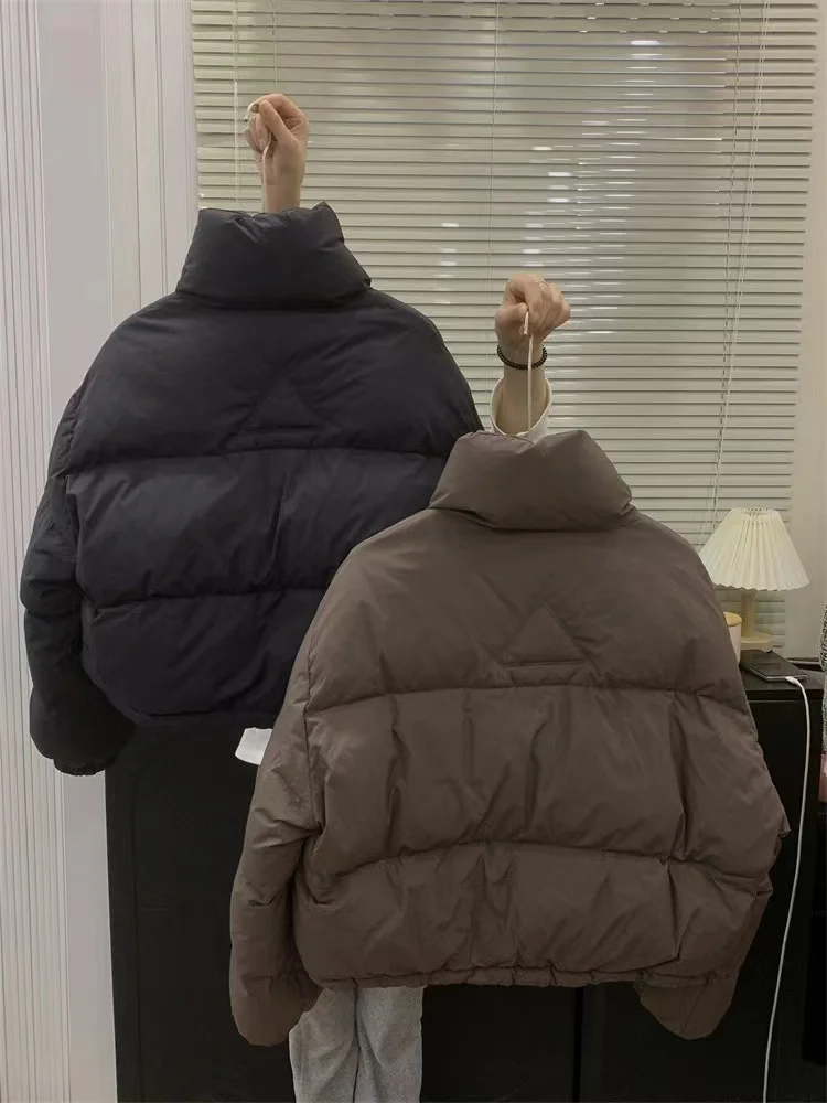 Женская хлопковая куртка FIGOHR Dwon зима 2024 Новое поступление однотонное