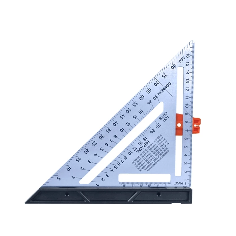 

7 Inch 12 Inch Alloy Angle Protractor Ruler Multi Angle Positioning Tool Woodworking Line Ruler Measuring Gauge