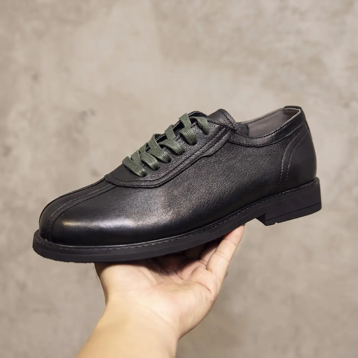 Осень-зима 2024 новая мужская обувь из воловьей кожи повседневная универсальная на