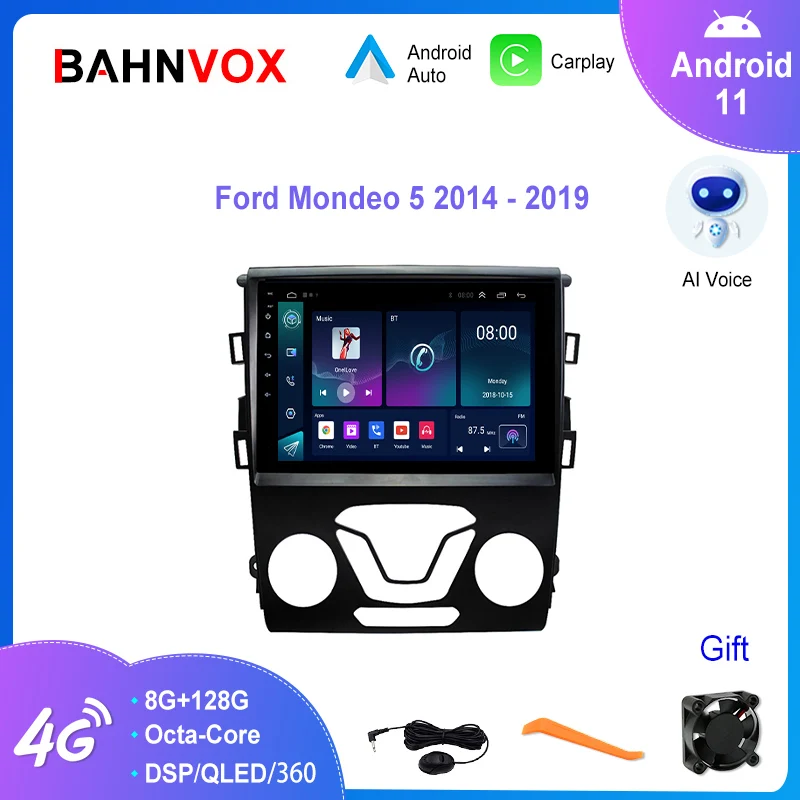 

Автомобильная магнитола для Ford Mondeo 11,0-2014, 9 дюймов, Android 2016, стерео, мультимедийный видеоплеер, GPS-навигация, головное устройство для автомобильного Carplay с экраном
