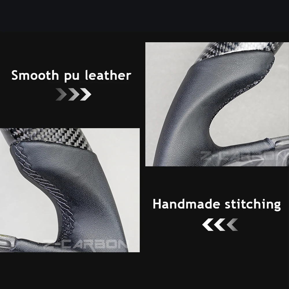 Светодиодный рулевое колесо из углеродного волокна для Mercedes-Benz AMG w205 w204 AMG-GT A45 C43 C63