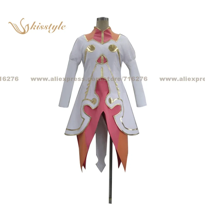 Kisstyle Fashion Tales of Vesperia Estellise Sidos Heurassein униформа COS Одежда Косплей Костюм принимаются