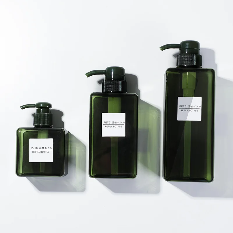 

Bathroom Shower Gel Lotion Bottled Travel Tool Portable Makeup Shampoo Press Storage Bottle Laundry Detergent Shower Dispenser