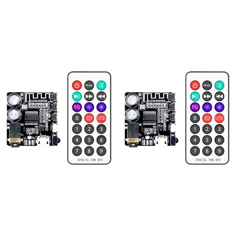 

Новинка, 2X V3.0 Bluetooth, плата аудиоресивера, телефон с Bluetooth 5,0, Mp3, системная плата с режимом EQ и ИК-управлением