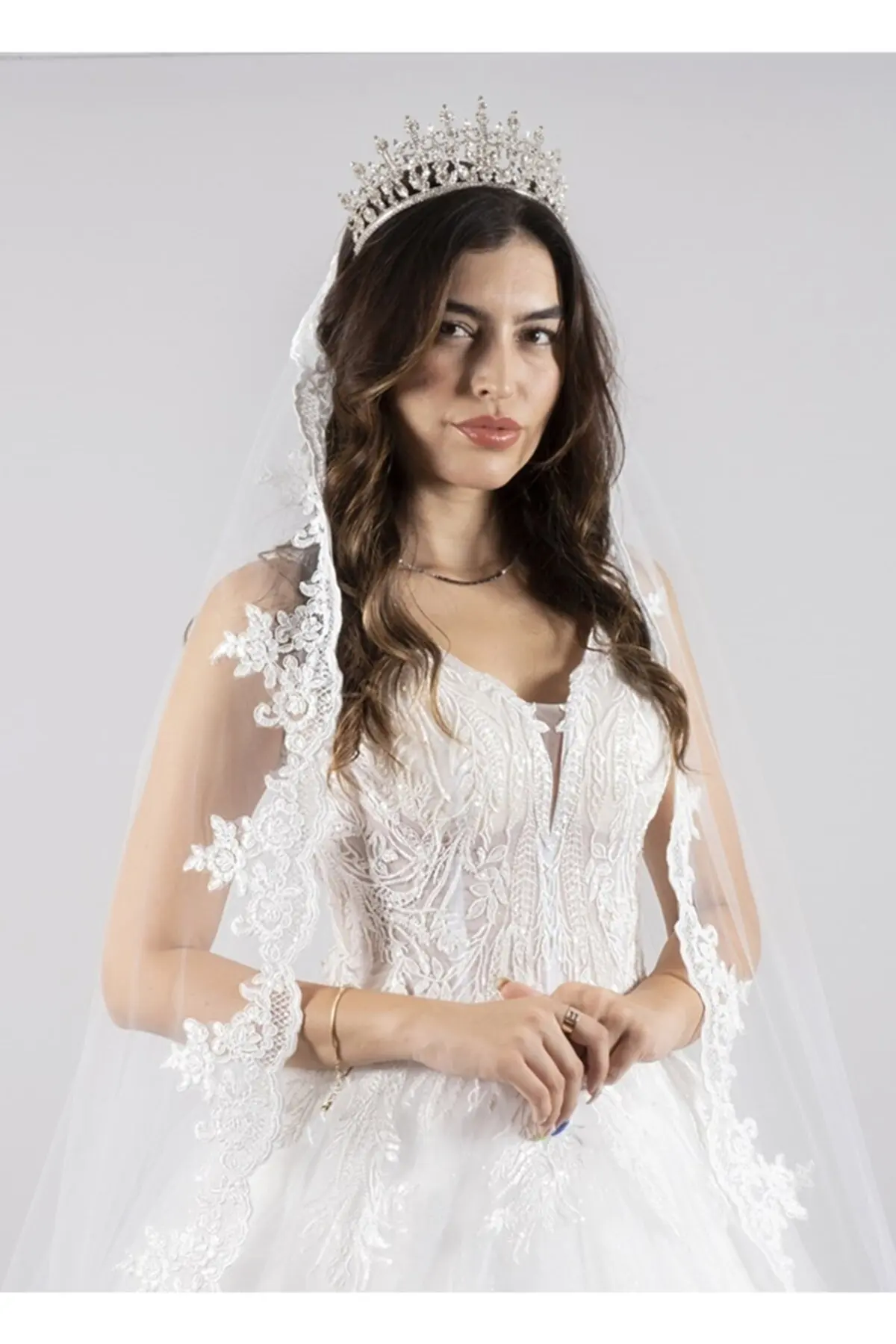 

2022 new Bridal Veil Ruched GD-1004 Wedding Bridal Accessory Marriage