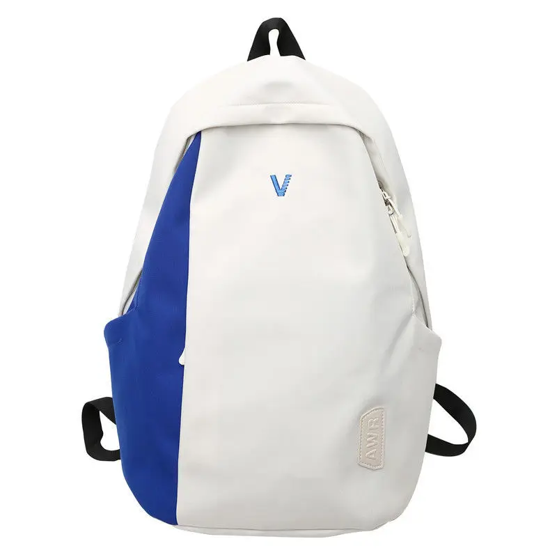 

College Student High School Backpack for Teen Girls Boys Tide Cool Nylon Large Capacity Schoolbag Youth Bookbag Korean Bagpack