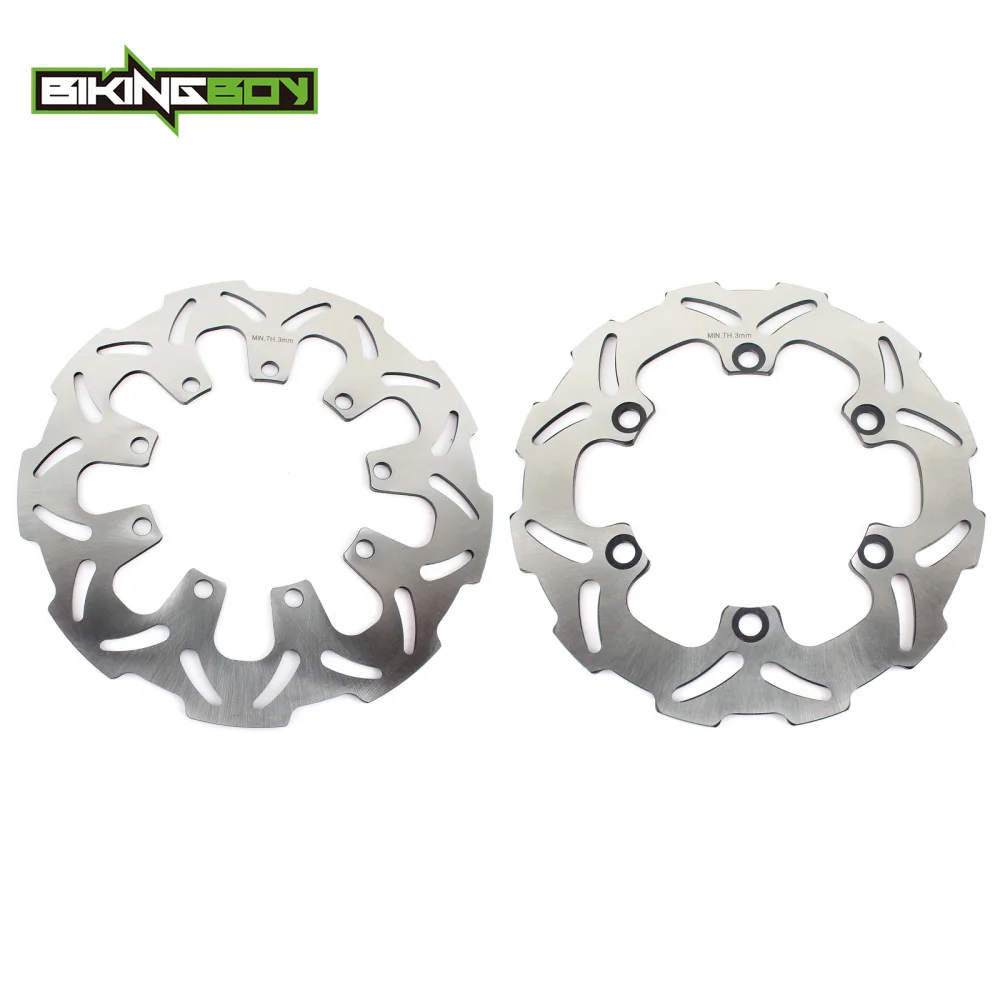 Передние и задние тормозные диски BIKINGBOY KLR650C 94-07 96 98 99 00 01 02 03 KL650 KLR650 Tengai B 89 90 91 92 KL650C