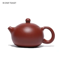 90ml yixing purple clay teapots authentic dahongpao xishi tea pot ball hole filter kettle handmade boutique zisha tea set