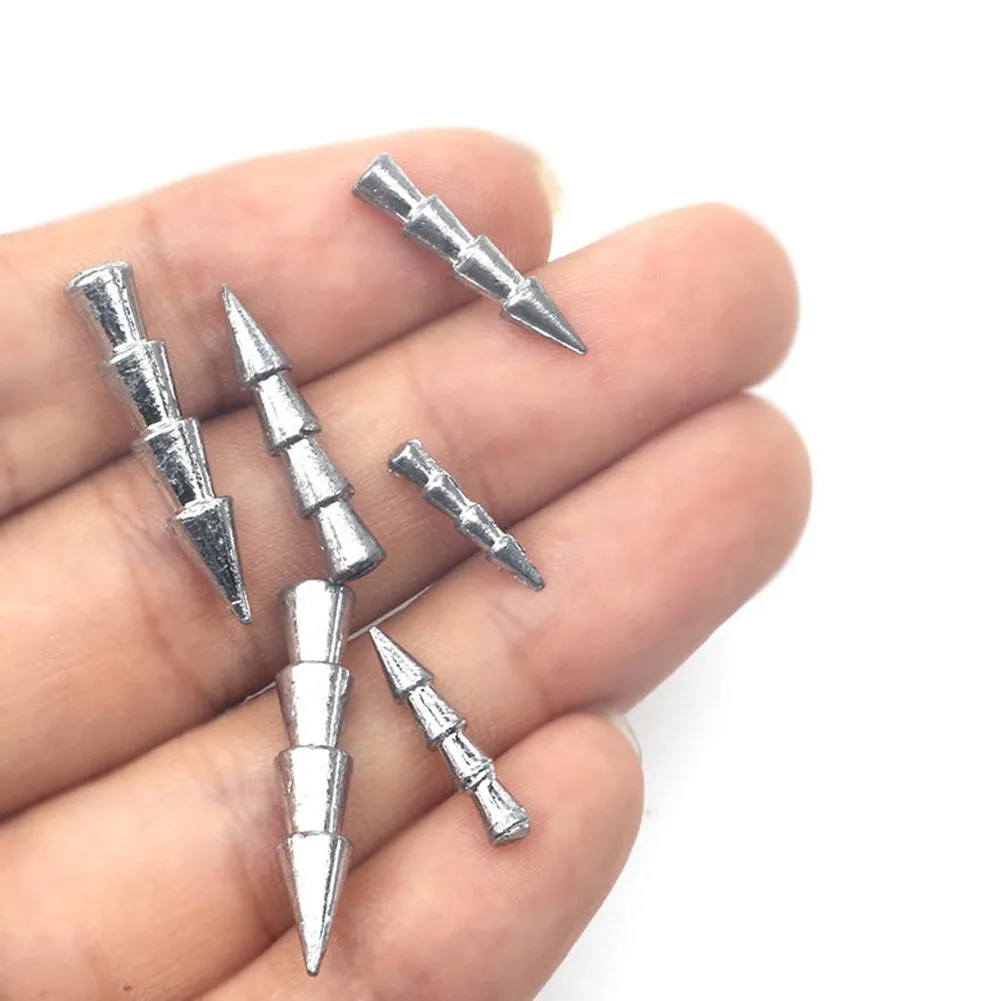 

10pcs Neko Rig Nail Weight Sinkers Connector Fishing Insert Weight Fishing Lure For Worms Fishing Accessories Tools Tackles