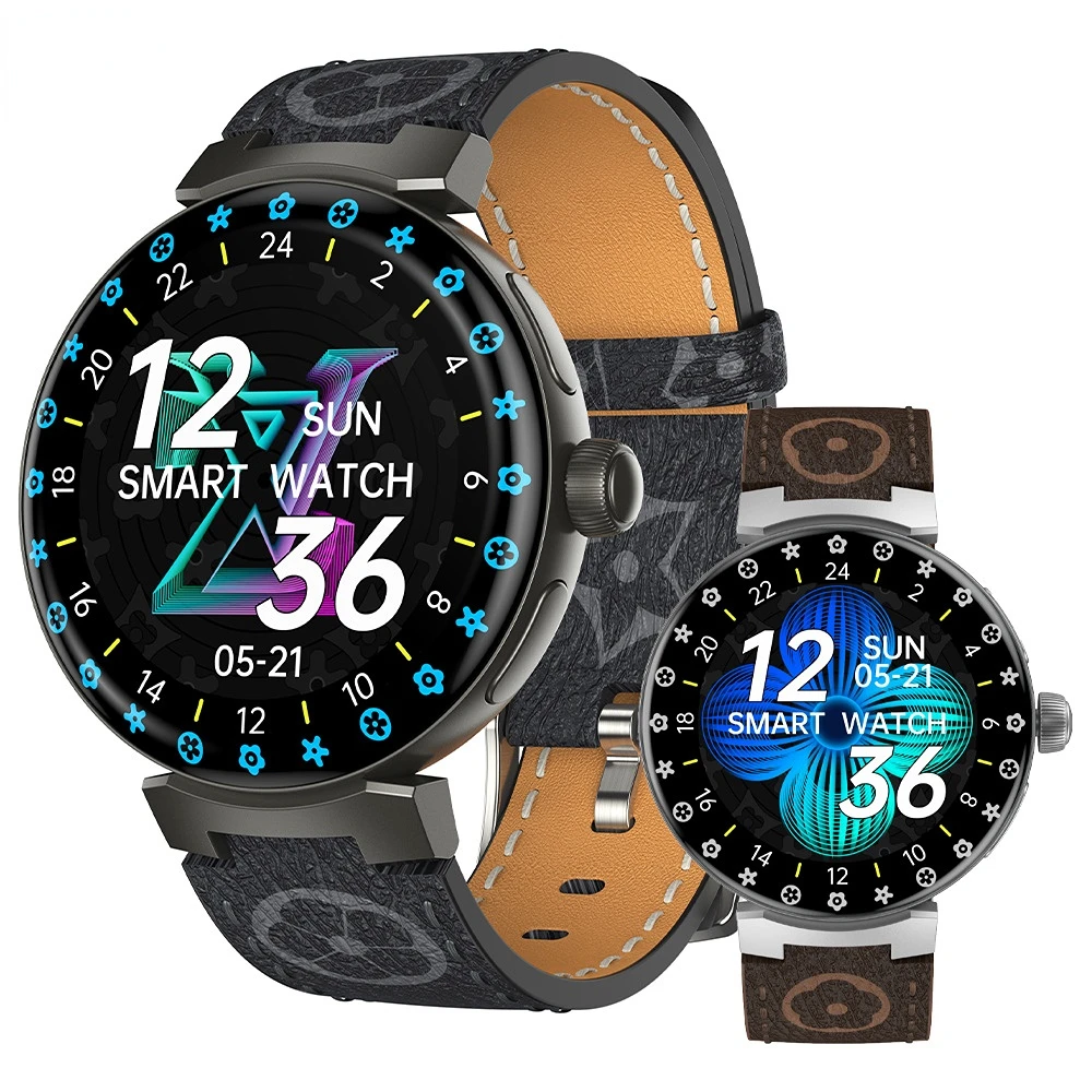 

2022 Xiaomi NFC Smart Watch Women Bluetooth Call Realtek 8763E Chip Wireless Charging Smartwatch Men 1.32 Inch 360*360 HD Screen