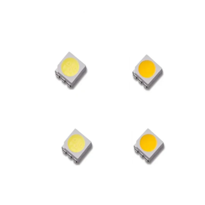 100 шт 5050 SMD светодиодный супер яркий чистый белый/теплый/холодный/натуральный 0 2