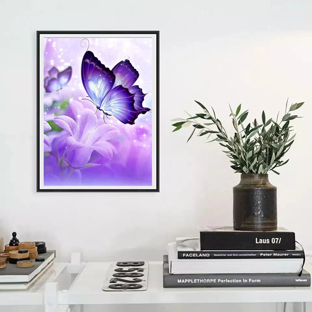 Алмазная Вышивка Бабочка Лев Кот 5D сделай сам алмазная живопись животное полная