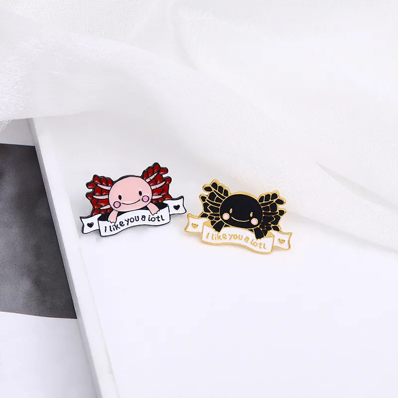 Модный карикатурный милый брошки из эмали с жабой винтажного животного нашивка булавка ювелирные изделия аксессуары для одежды подарки для женщин мужчин.