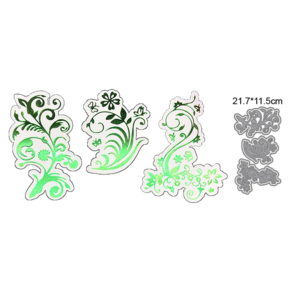 

3pcs/lot Leaves New Arrival 2022 Metal Cutting Dies Decoration Scrapbooking Craft Stencils Embossing Cut Die