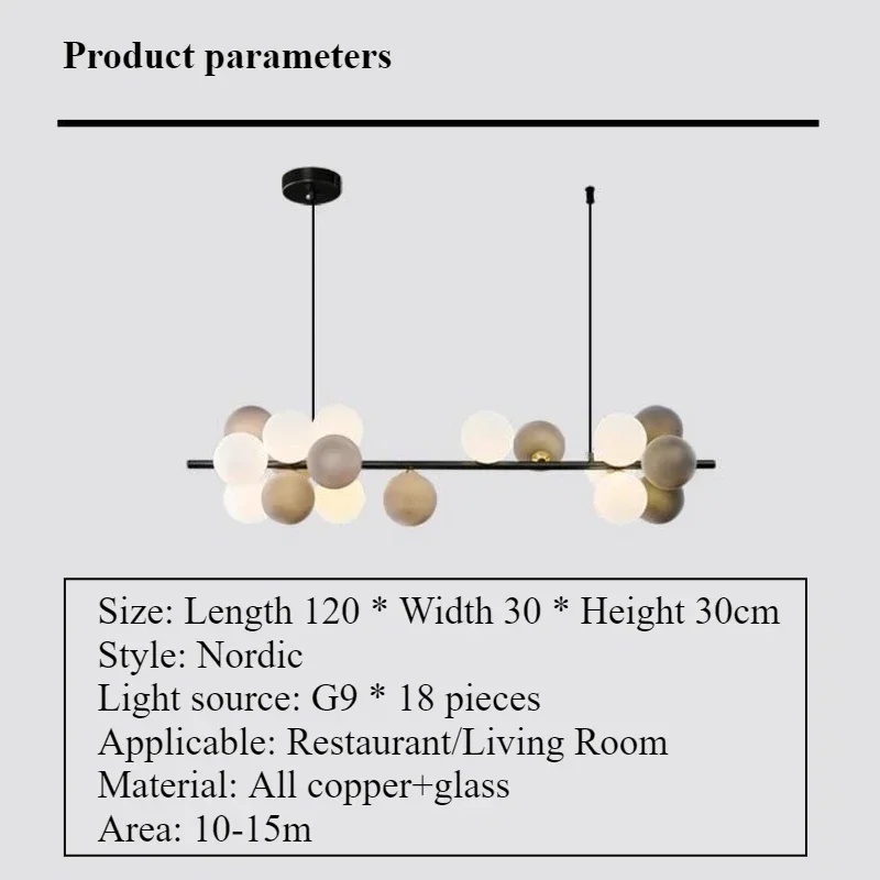 Mdoern Bubble Ball светодиодный подвесной светильник минималистичные скандинавские
